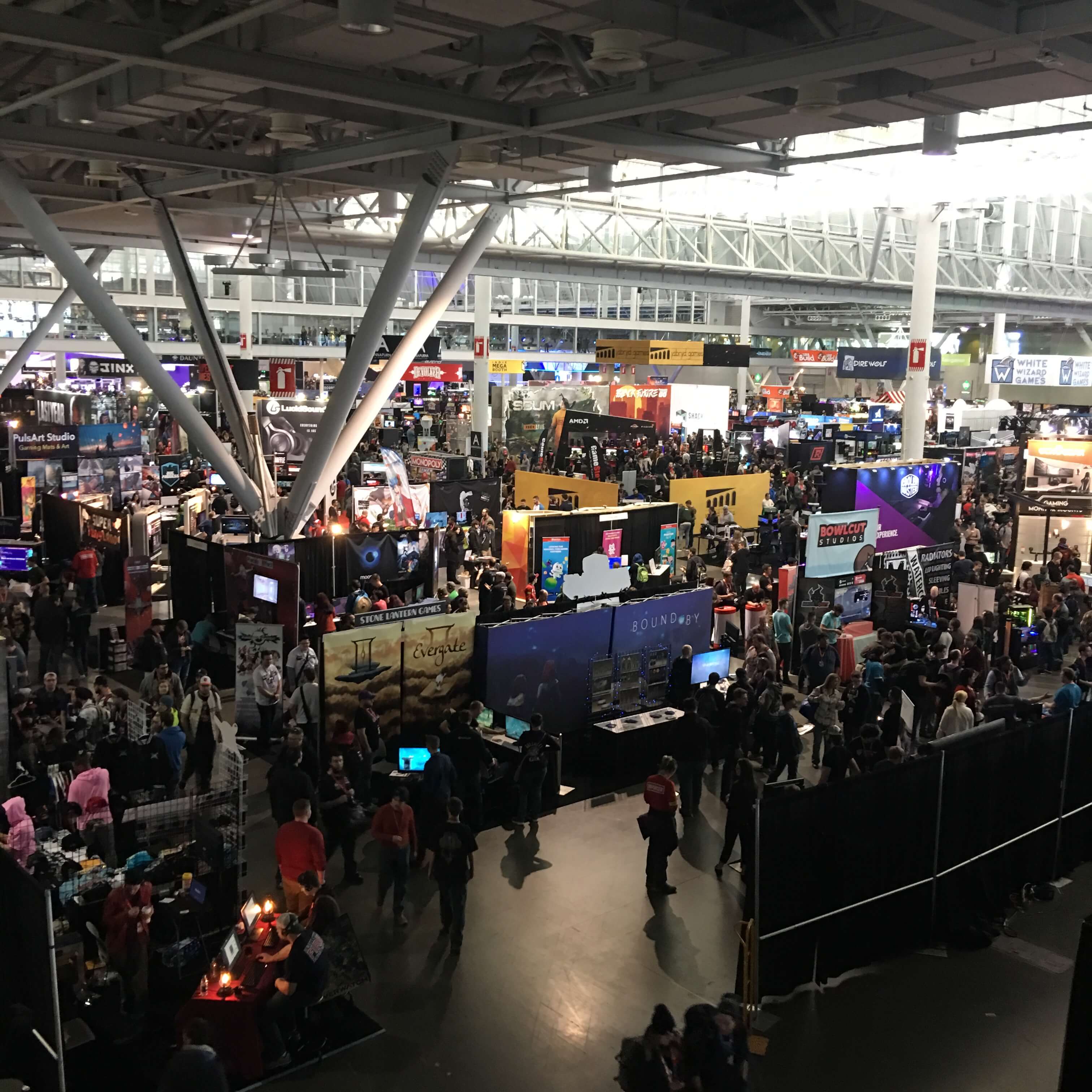 PAX East 2018 - Overhead View